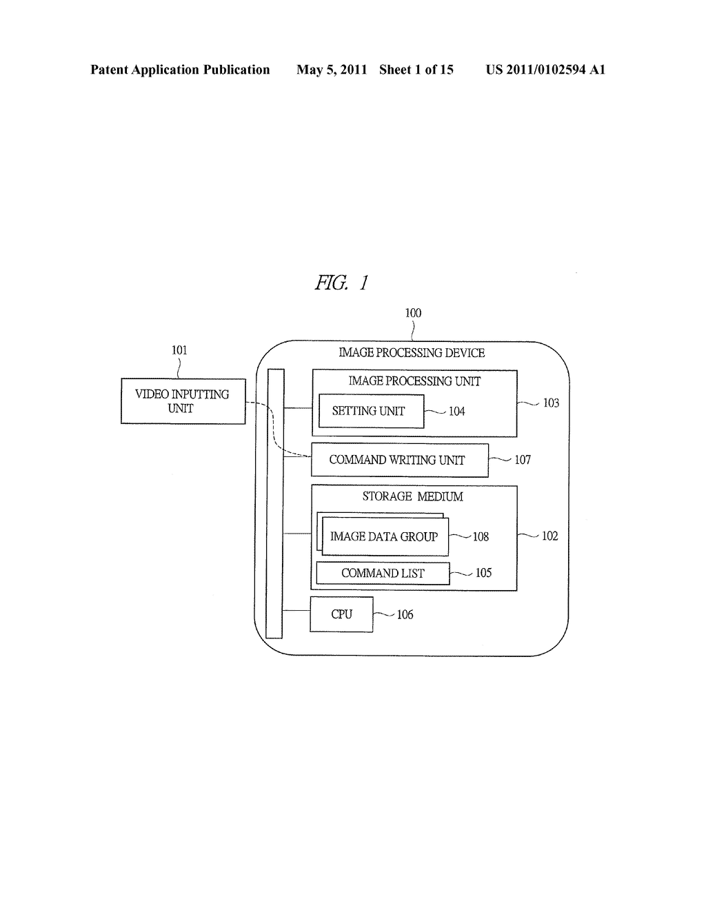 IMAGE PROCESSING SEMICONDUCTOR DEVICE AND IMAGE PROCESSING DEVICE - diagram, schematic, and image 02