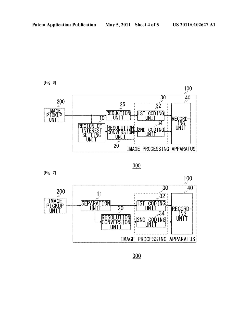 IMAGE PROCESSING APPARATUS WHICH SETS A REGION OF INTEREST WITHIN A FRAME IMAGE AND IMAGE PICKUP APPARATUS USING THE IMAGE PROCESSING APPARATUS - diagram, schematic, and image 05