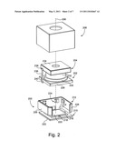 Camera module with fold over flexible circuit and cavity substrate diagram and image