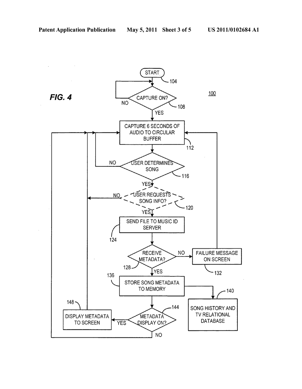 Automatic capture of data for acquisition of metadata - diagram, schematic, and image 04