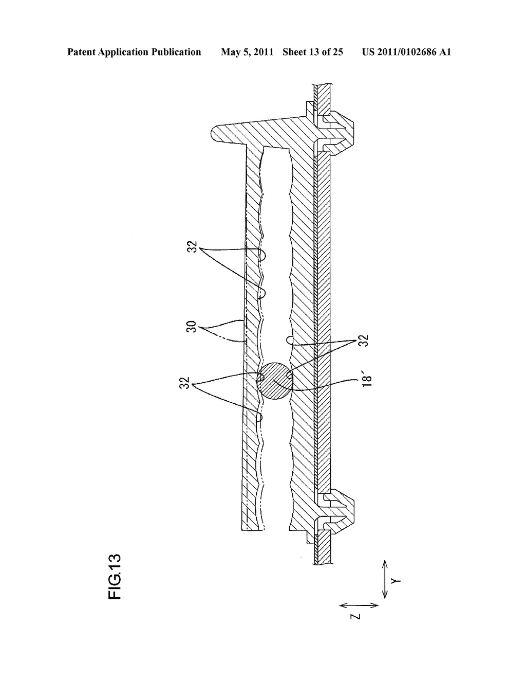 LIGHT SOURCE HOLDER, LIGHTING DEVICE, DISPLAY DEVICE AND TELEVISION RECEIVER - diagram, schematic, and image 14