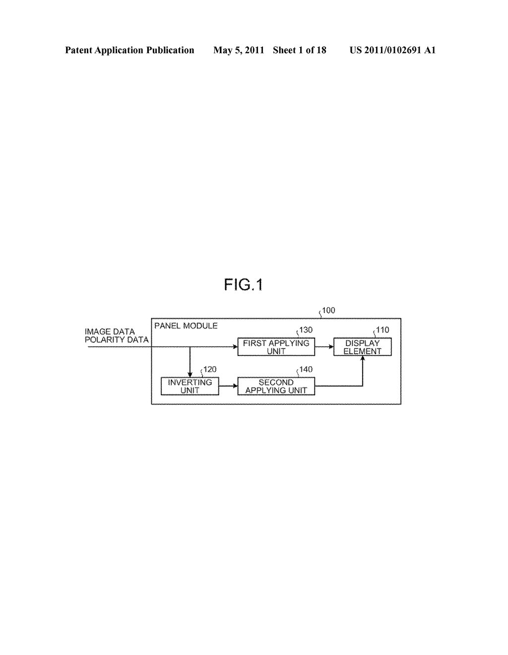 PANEL MODULE, DRIVING CIRCUIT AND DISPLAY DEVICE - diagram, schematic, and image 02