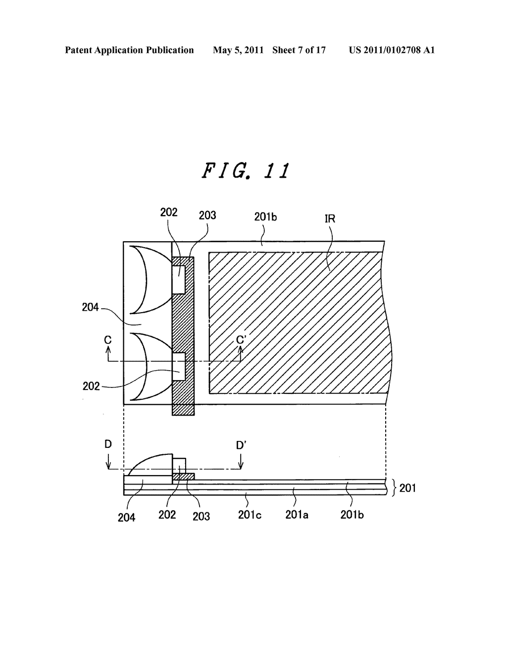 Display device and planar light source device - diagram, schematic, and image 08