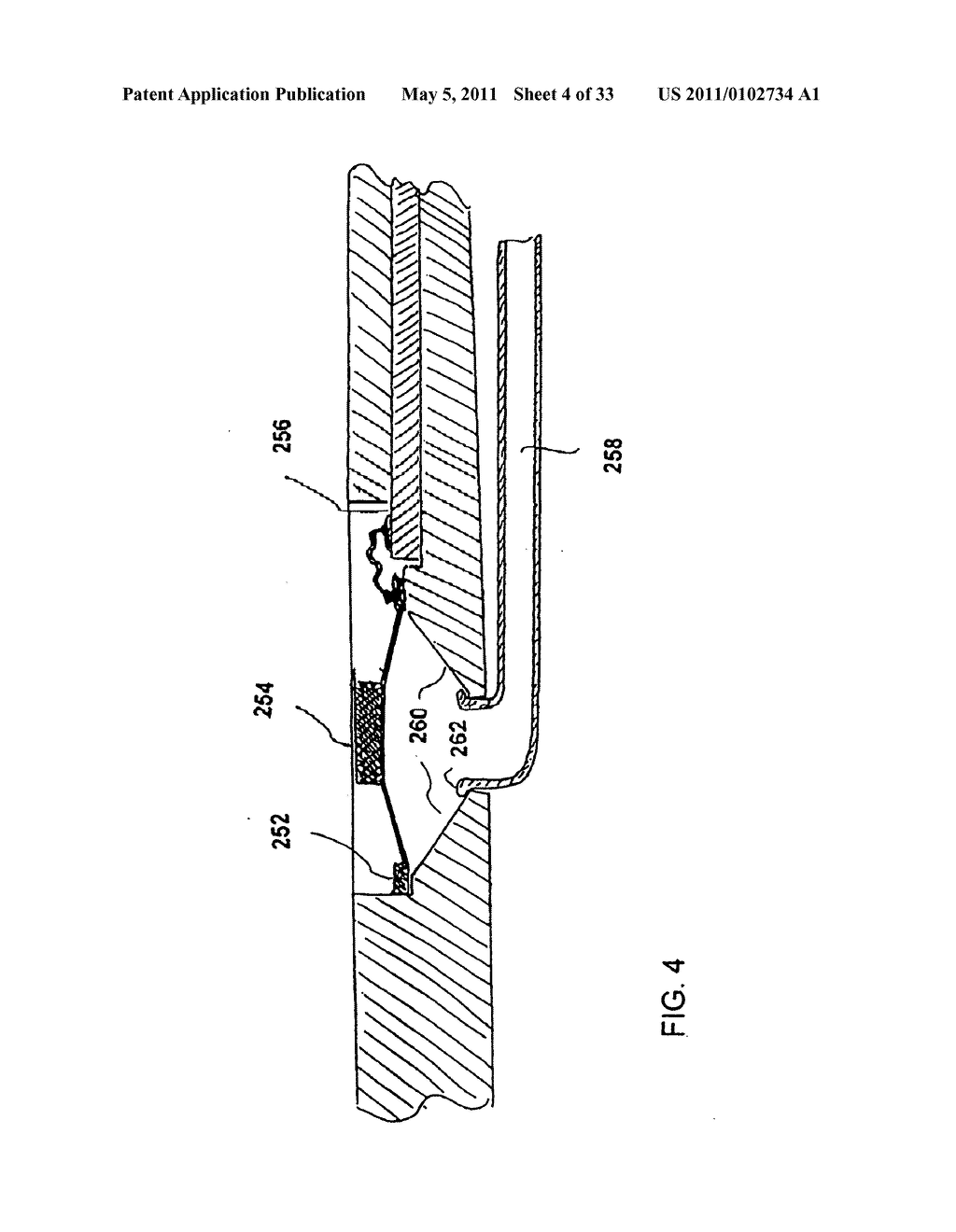 Eyeglasses with a printed circuit board - diagram, schematic, and image 05