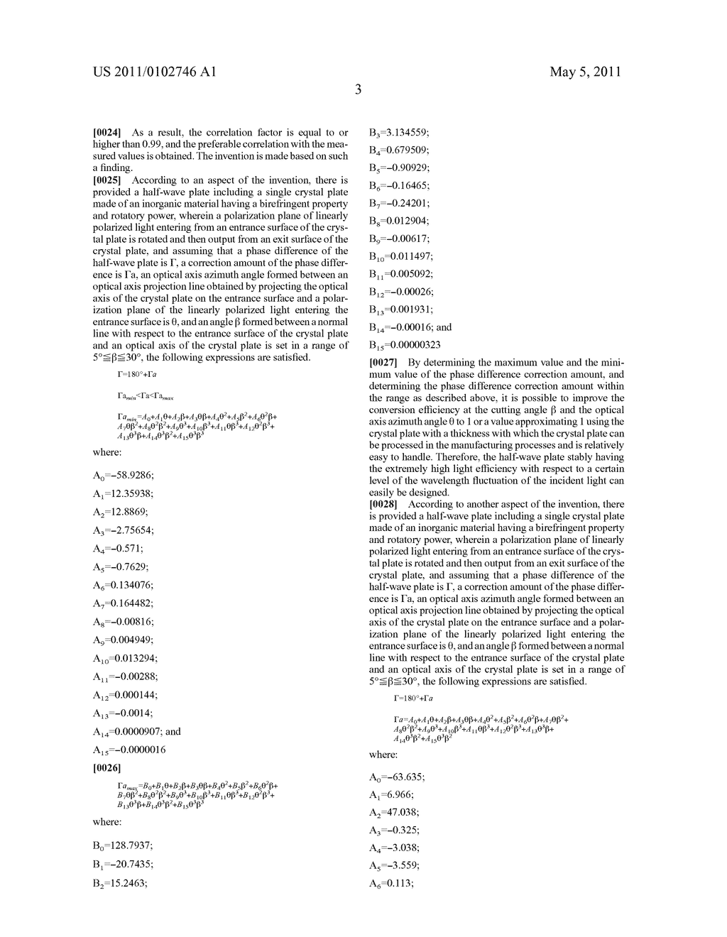 HALF-WAVE PLATE, OPTICAL PICKUP DEVICE, POLARIZATION CONVERSION ELEMENT, AND PROJECTION DISPLAY DEVICE - diagram, schematic, and image 13