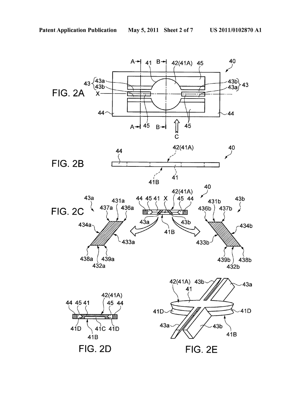 LIGHT DEFLECTING ELEMENT, LIGHT DEFLECTOR, AND IMAGE FORMING DEVICE - diagram, schematic, and image 03