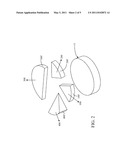 POLYGON MIRROR DEVICE WITH DISCONTINUOUS ANGLES OF REFLECTIONS diagram and image