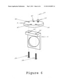 Adjustable optical mount diagram and image