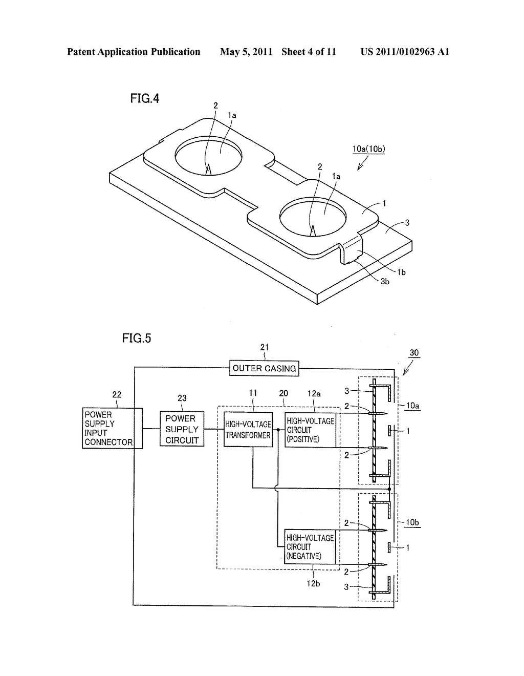 ION-GENERATING DEVICE AND ELECTRICAL APPARATUS - diagram, schematic, and image 05