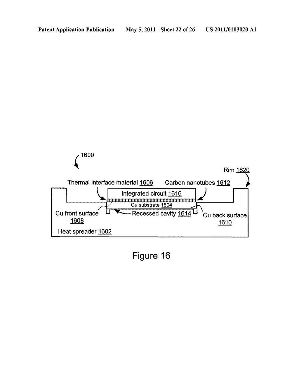 Carbon Nanotube-Based Structures and Methods for Removing Heat from Solid-State Devices - diagram, schematic, and image 23