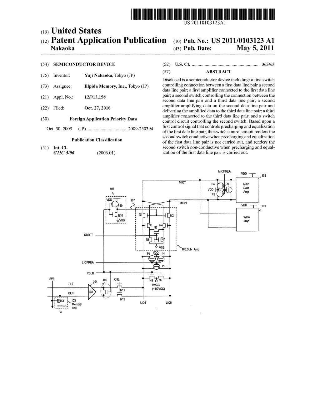 SEMICONDUCTOR DEVICE - diagram, schematic, and image 01