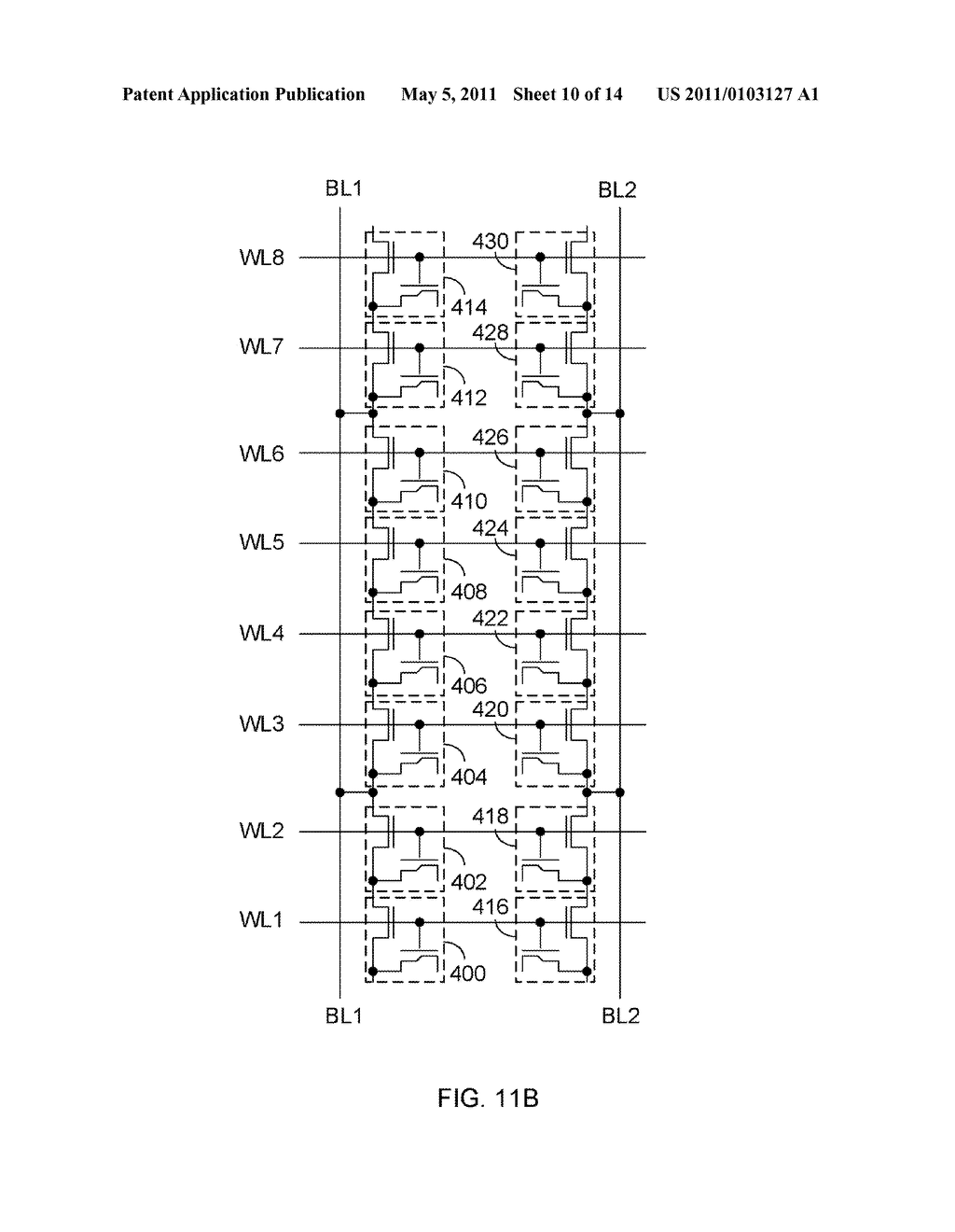 AND-TYPE ONE TIME PROGRAMMABLE MEMORY CELL - diagram, schematic, and image 11