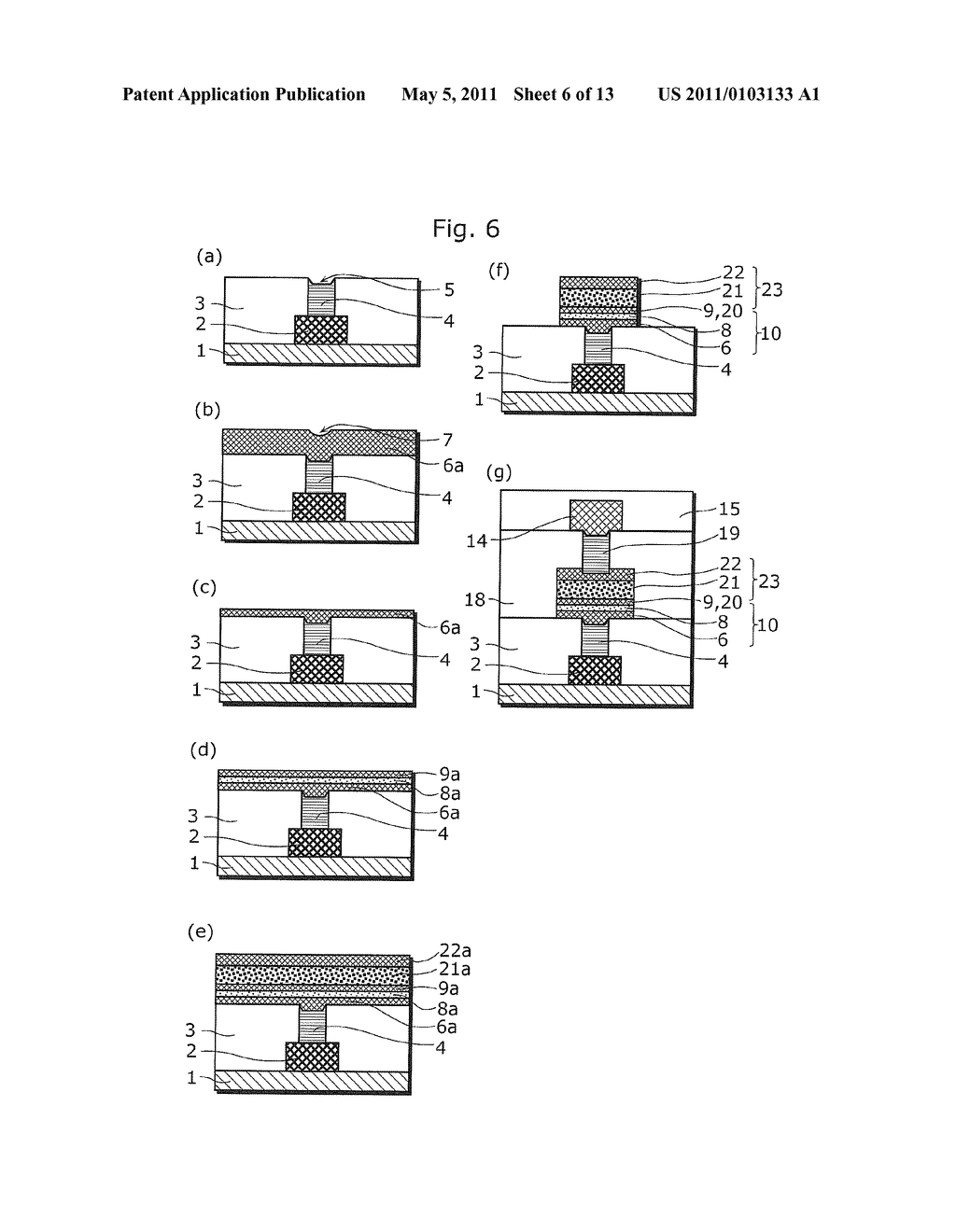 MEMORY CELL ARRAY, NONVOLATILE STORAGE DEVICE, MEMORY CELL, AND METHOD OF MANUFACTURING MEMORY CELL ARRAY - diagram, schematic, and image 07