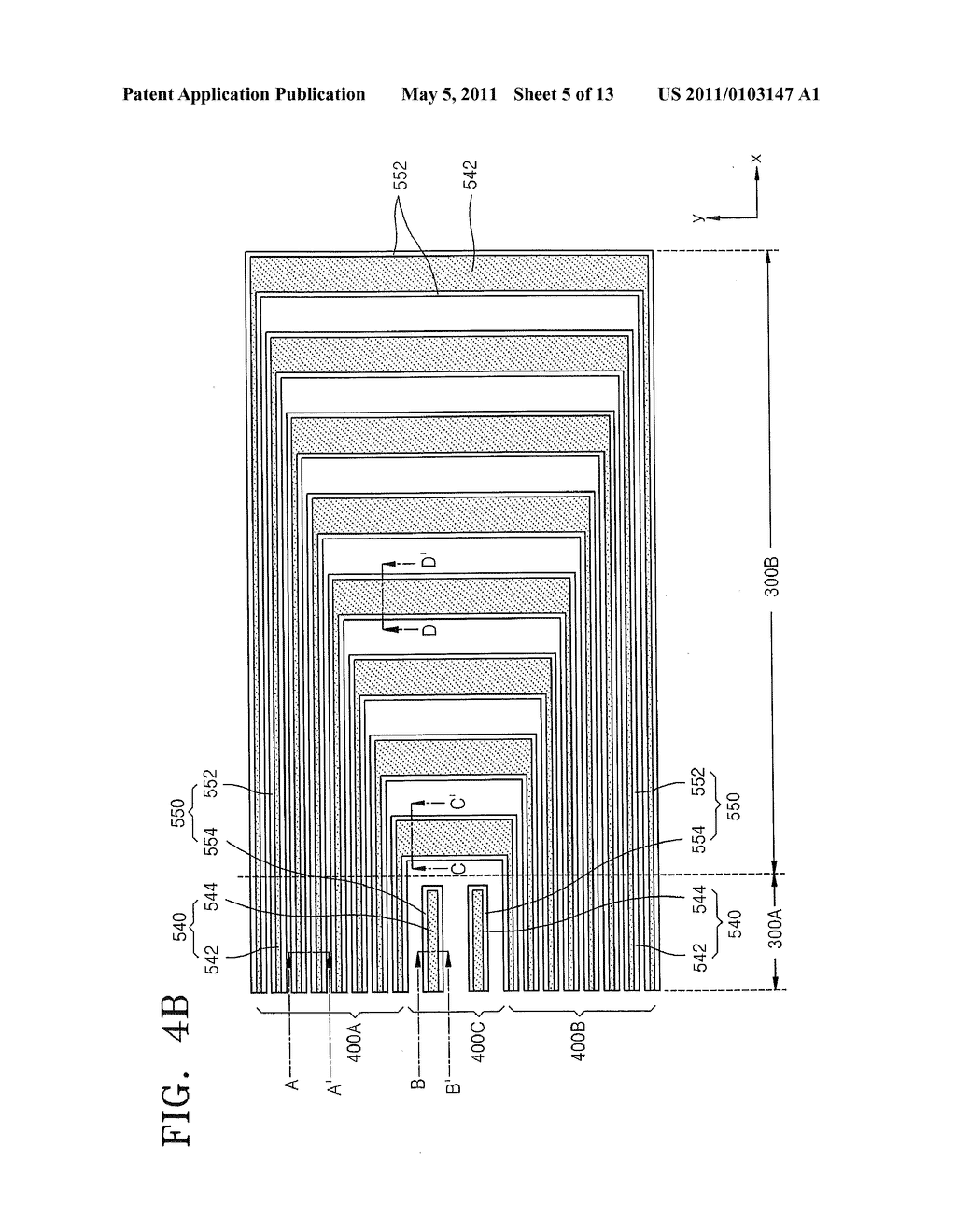 NAND FLASH MEMORY DEVICES HAVING WIRING WITH INTEGRALLY-FORMED CONTACT PADS AND DUMMY LINES AND METHODS OF MANUFACTURING THE SAME - diagram, schematic, and image 06