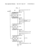 LAYOUT STRUCTURE OF BIT LINE SENSE AMPLIFIERS FOR A SEMICONDUCTOR MEMORY DEVICE diagram and image