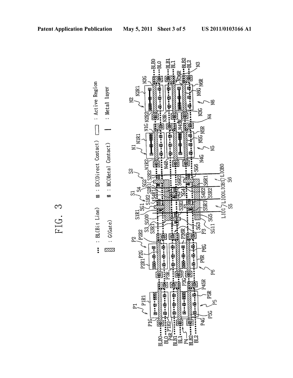 LAYOUT STRUCTURE OF BIT LINE SENSE AMPLIFIERS FOR A SEMICONDUCTOR MEMORY DEVICE - diagram, schematic, and image 04