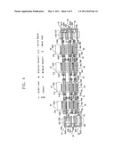 LAYOUT STRUCTURE OF BIT LINE SENSE AMPLIFIERS FOR A SEMICONDUCTOR MEMORY DEVICE diagram and image