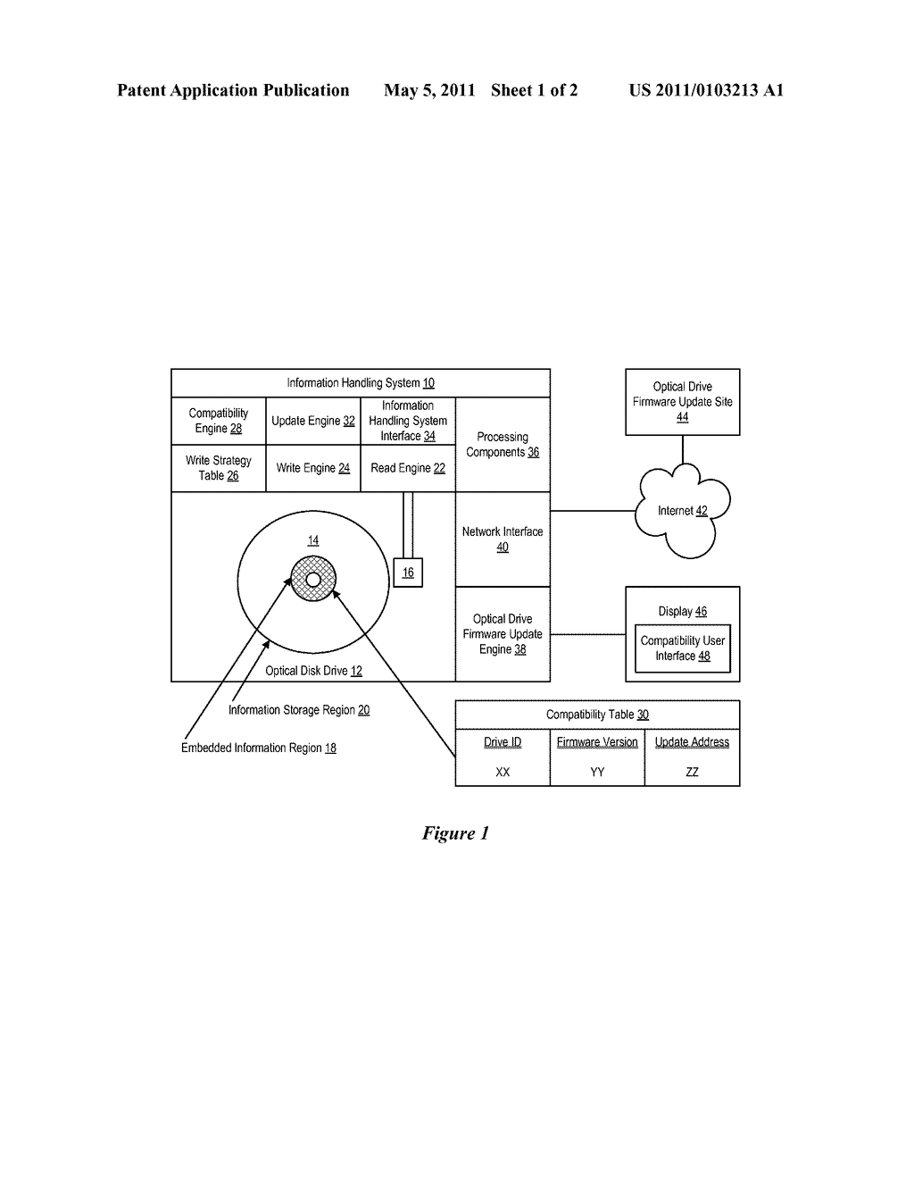 System and Method for Embedding Optical Drive Compatibility Information In Optical Media - diagram, schematic, and image 02