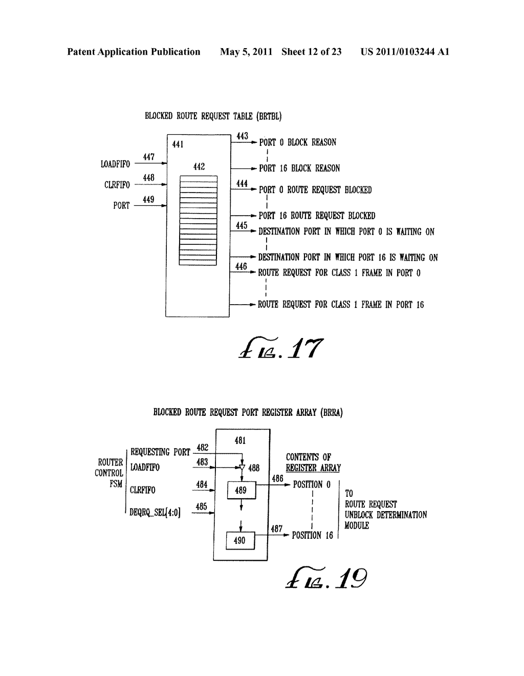 FIBRE CHANNEL SWITCHING FABRIC PORT CONTROL - diagram, schematic, and image 13