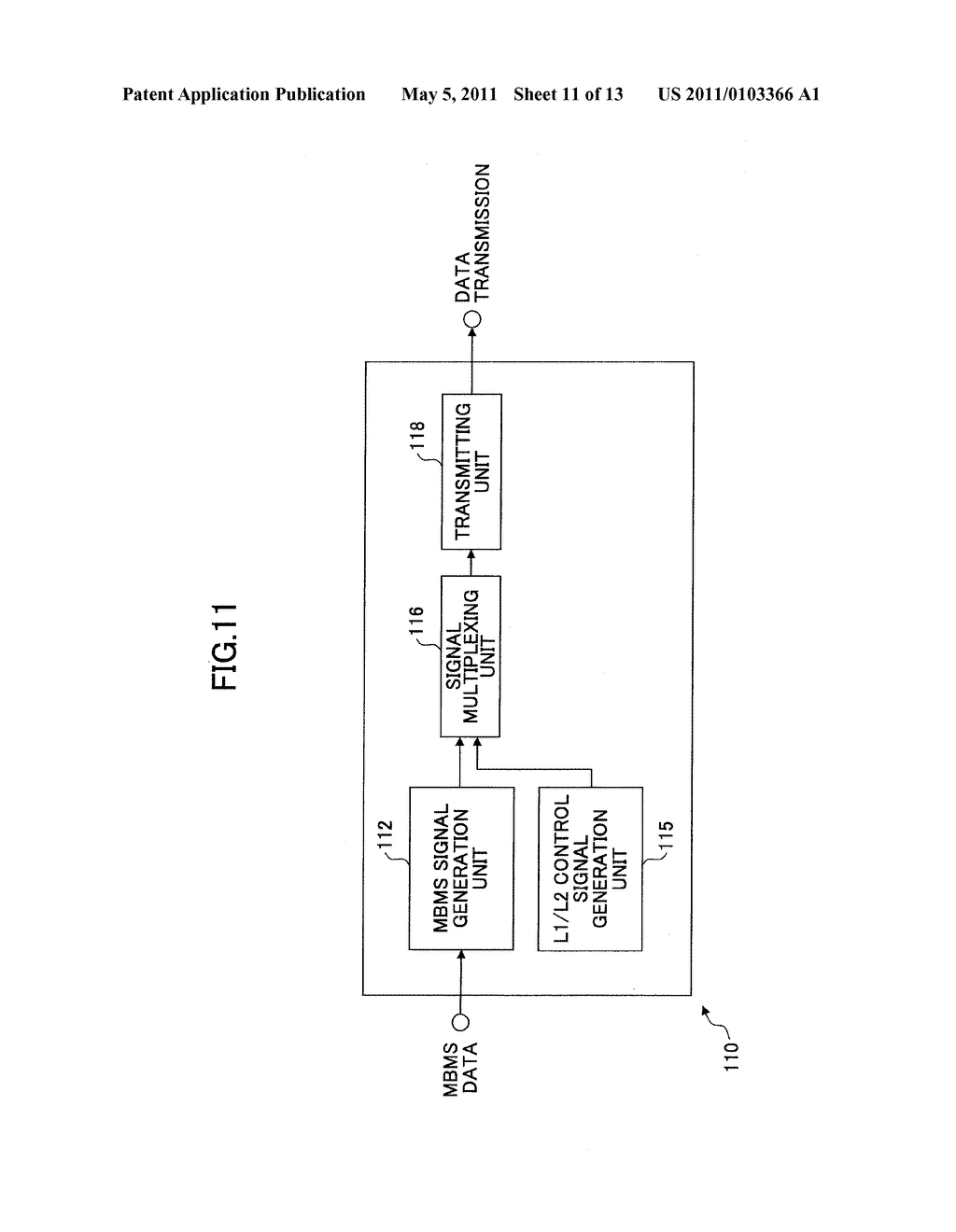 BASE STATION, MOBILE STATION AND FREQUENCY DIVISION MULTIPLEXING COMMUNICATION METHOD - diagram, schematic, and image 12