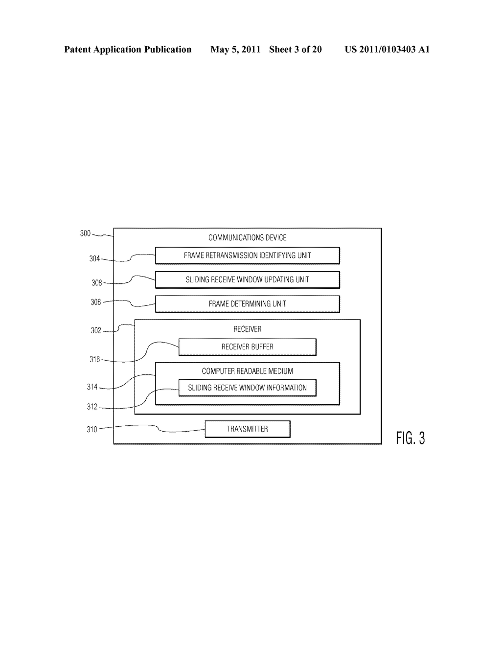 SYSTEM AND METHOD FOR DATA COMMUNICATIONS USING A SLIDING WINDOW PROTOCOL WITH SELECTIVE RETRANSMISSION - diagram, schematic, and image 04