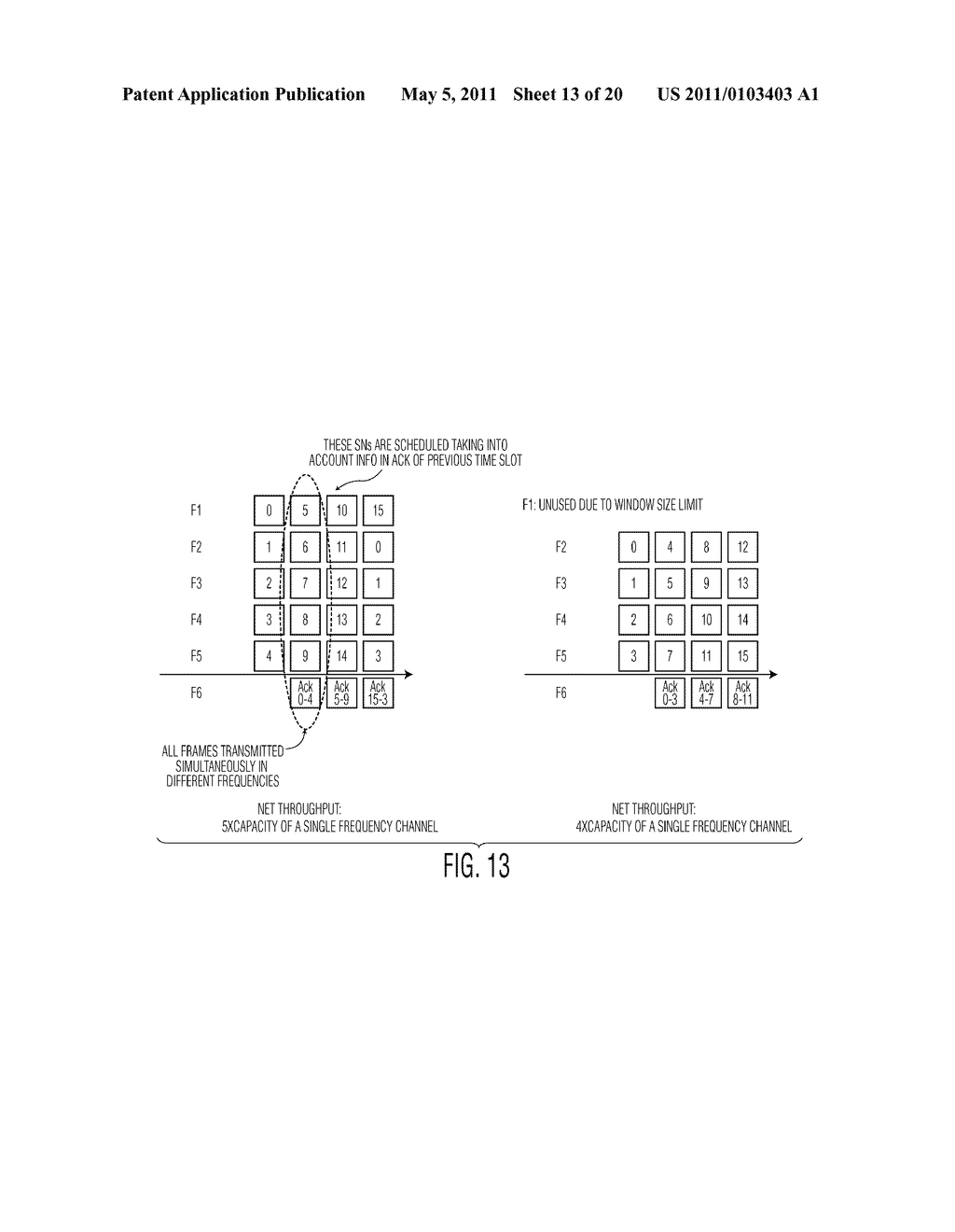 SYSTEM AND METHOD FOR DATA COMMUNICATIONS USING A SLIDING WINDOW PROTOCOL WITH SELECTIVE RETRANSMISSION - diagram, schematic, and image 14