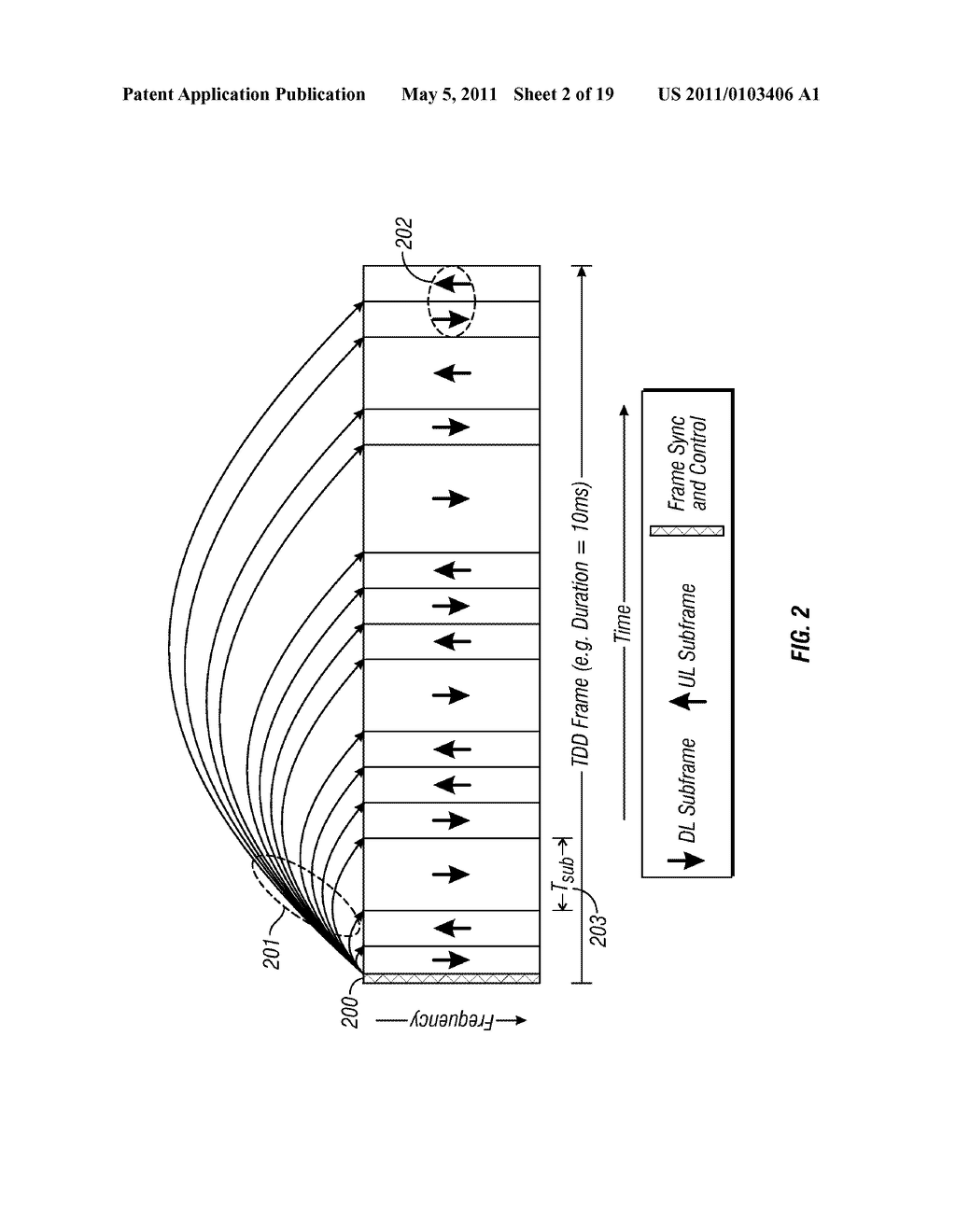 FLEXIBLE OFDM/OFDMA FRAME STRUCTURE FOR COMMUNICATION SYSTEMS - diagram, schematic, and image 03