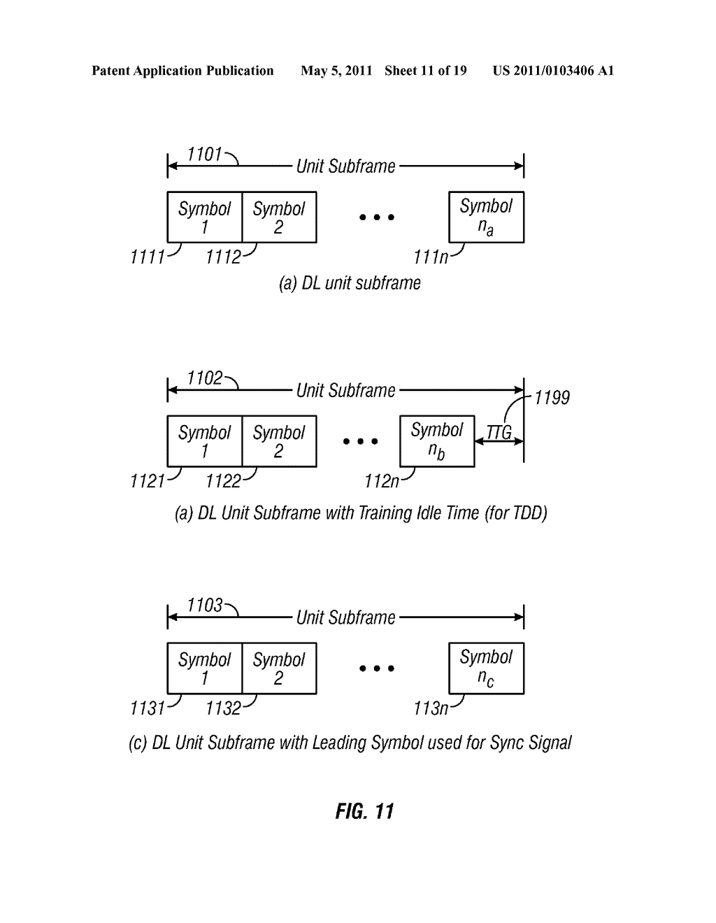 FLEXIBLE OFDM/OFDMA FRAME STRUCTURE FOR COMMUNICATION SYSTEMS - diagram, schematic, and image 12