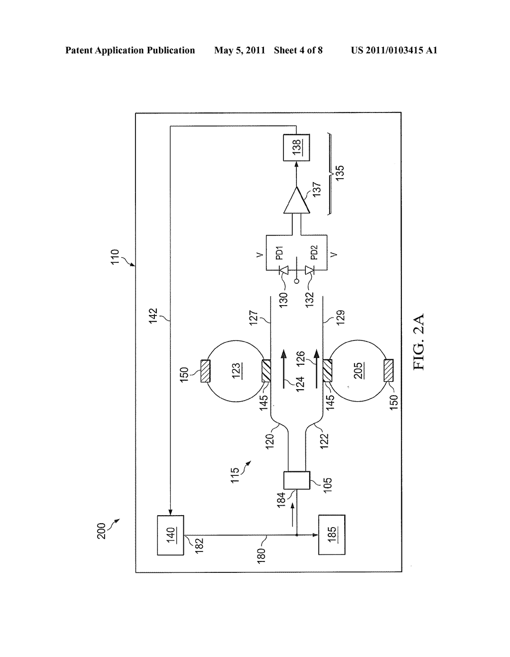 OPTICAL DEVICE FOR WAVELENGTH LOCKING - diagram, schematic, and image 05