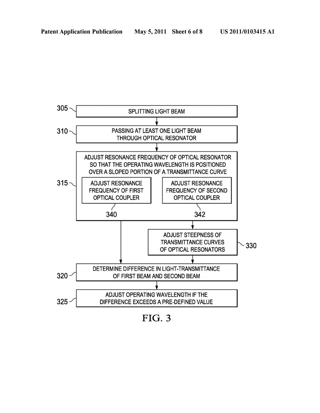 OPTICAL DEVICE FOR WAVELENGTH LOCKING - diagram, schematic, and image 07