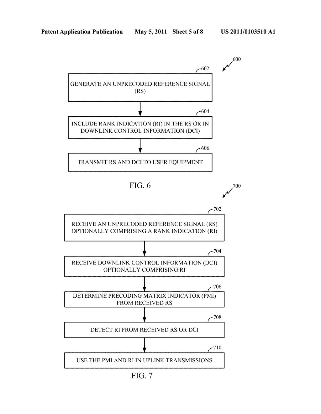 RANK AND PRECODING INDICATION FOR MIMO OPERATION - diagram, schematic, and image 06