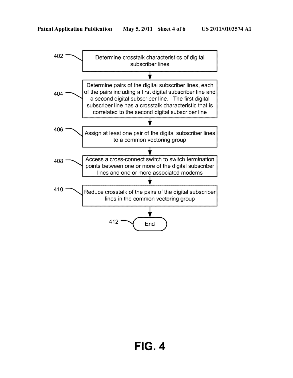 System and Method to Reduce Crosstalk of Digital Subscriber Lines - diagram, schematic, and image 05