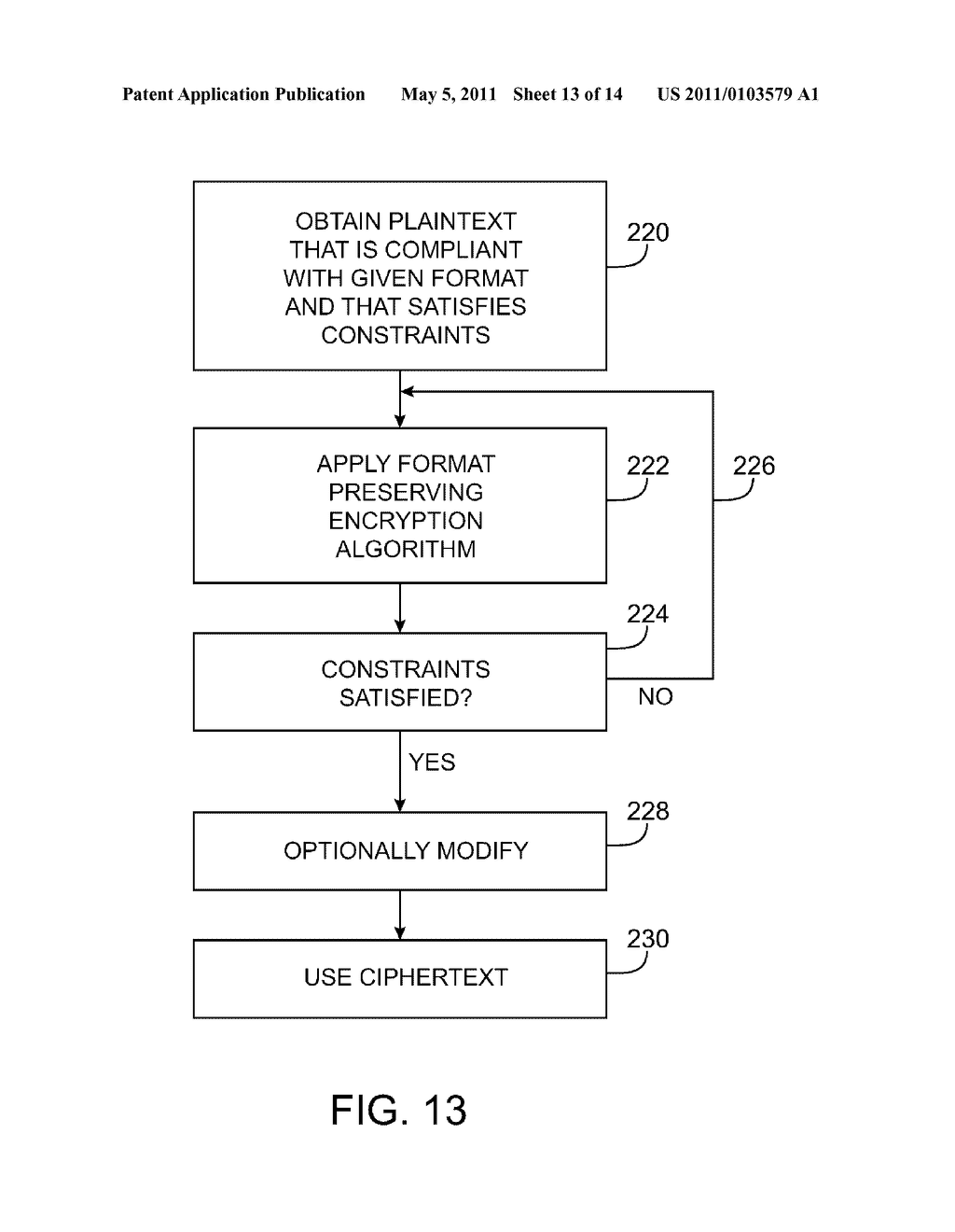 FORMAT PRESERVING ENCRYPTION SYSTEMS FOR DATA STRINGS WITH CONSTRAINTS - diagram, schematic, and image 14