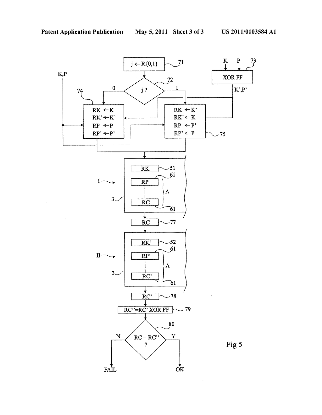 PROTECTION OF A CIPHERING KEY - diagram, schematic, and image 04