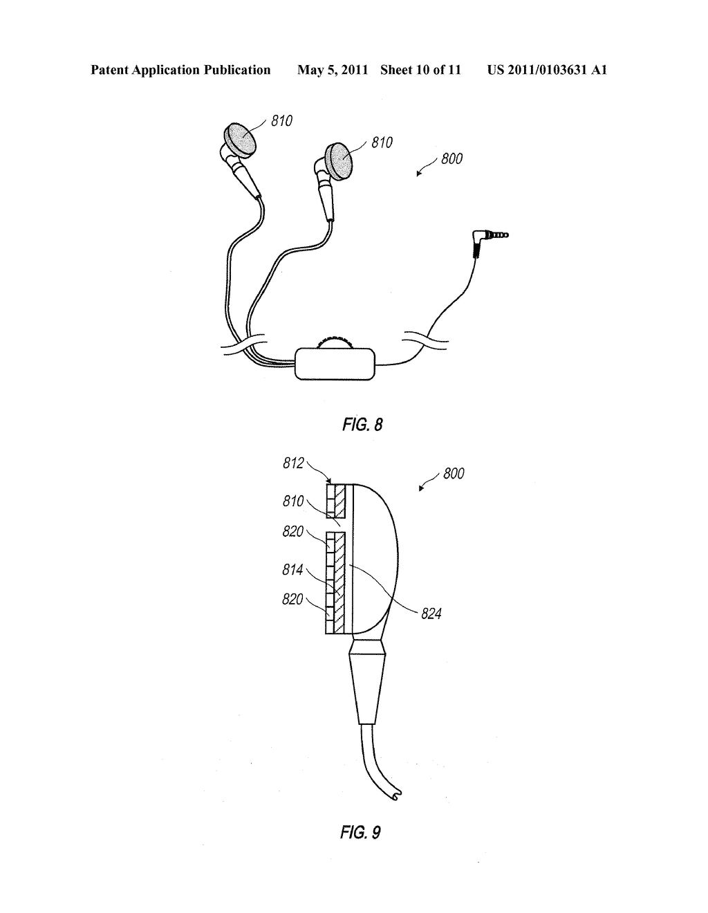  SHAPE-ADAPTABLE SURFACE FOR AN AUDIO PORT - diagram, schematic, and image 11