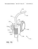 ADJUSTABLE, DUAL SPEAKER ELEMENT IN-EAR PHONE diagram and image