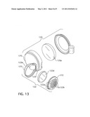 ADJUSTABLE, DUAL SPEAKER ELEMENT IN-EAR PHONE diagram and image