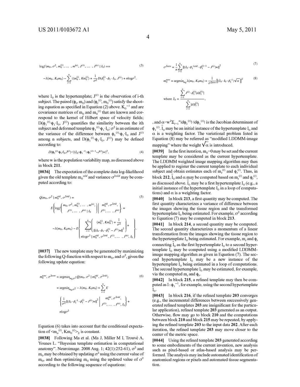 ADVANCED COST FUNCTIONS FOR IMAGE REGISTRATION FOR AUTOMATED IMAGE ANALYSIS: MULTI-CHANNEL, HYPERTEMPLATE AND ATLAS WITH BUILT-IN VARIABILITY - diagram, schematic, and image 12