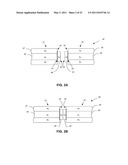 REPEATABLE OPTICAL WAVEGUIDE INTERCONNECTION INCLUDING AN INDEX MATCHING ELASTOMERIC SOLID LAYER PROVIDING CORE AND CLADDING INDEX OF REFRACTION MATCHING AND RELATED METHODS diagram and image