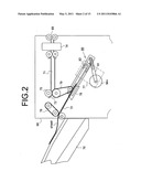 Sheet folding apparatus and image formation system provided with the apparatus diagram and image