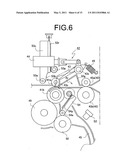 Sheet folding apparatus and image formation system provided with the apparatus diagram and image