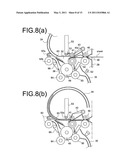 Sheet folding apparatus and image formation system provided with the apparatus diagram and image