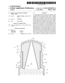 Metal Clad Ceramic Cosmetic Applicator diagram and image