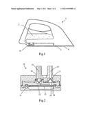 Household Electric Appliance Having a Piezoelectric Pump diagram and image