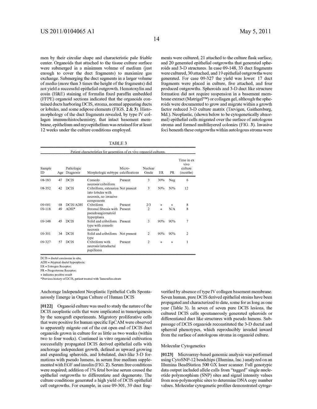 GENETIC ALTERATION ASSOCIATED WITH PRE-MALIGNANT CANCER - diagram, schematic, and image 34