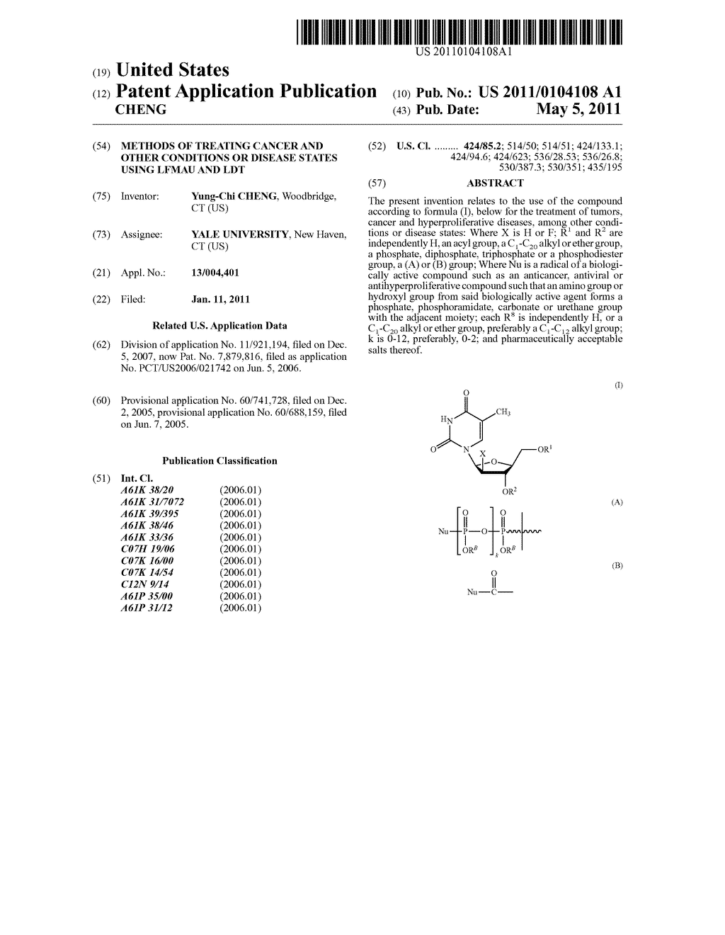 METHODS OF TREATING CANCER AND OTHER CONDITIONS OR DISEASE STATES USING LFMAU AND LDT - diagram, schematic, and image 01