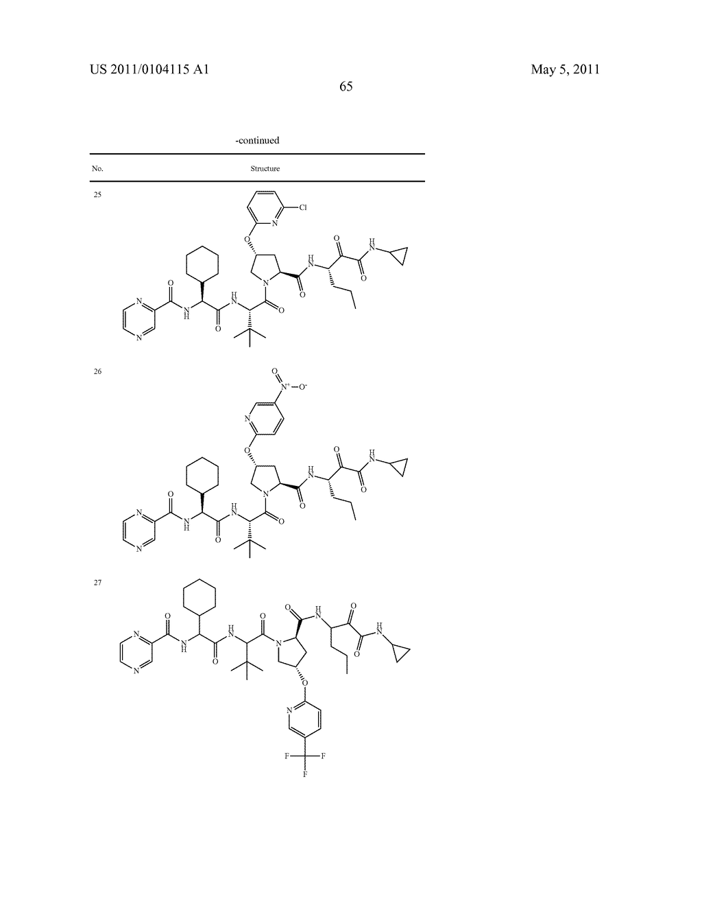 INHIBITORS OF SERINE PROTEASES, PARTICULARLY HCV NS3-NS4A PROTEASE - diagram, schematic, and image 66