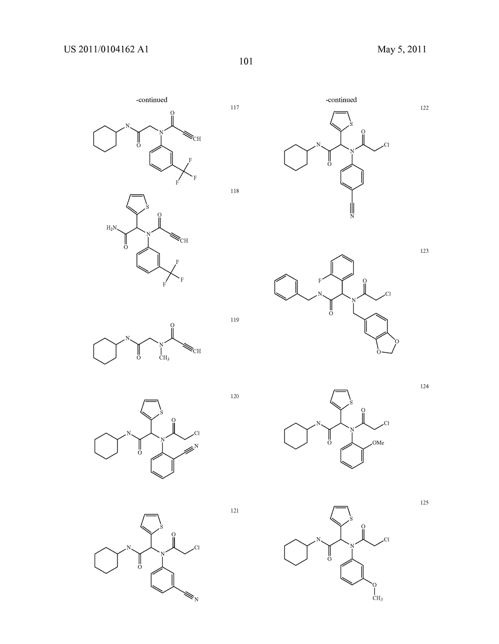 Compounds which can be used for the Treatment of Cancers - diagram, schematic, and image 102