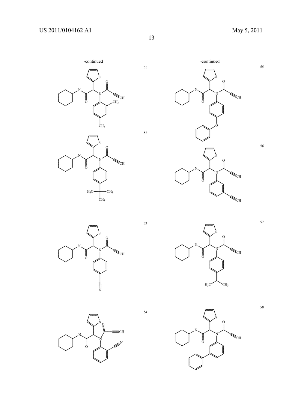 Compounds which can be used for the Treatment of Cancers - diagram, schematic, and image 14