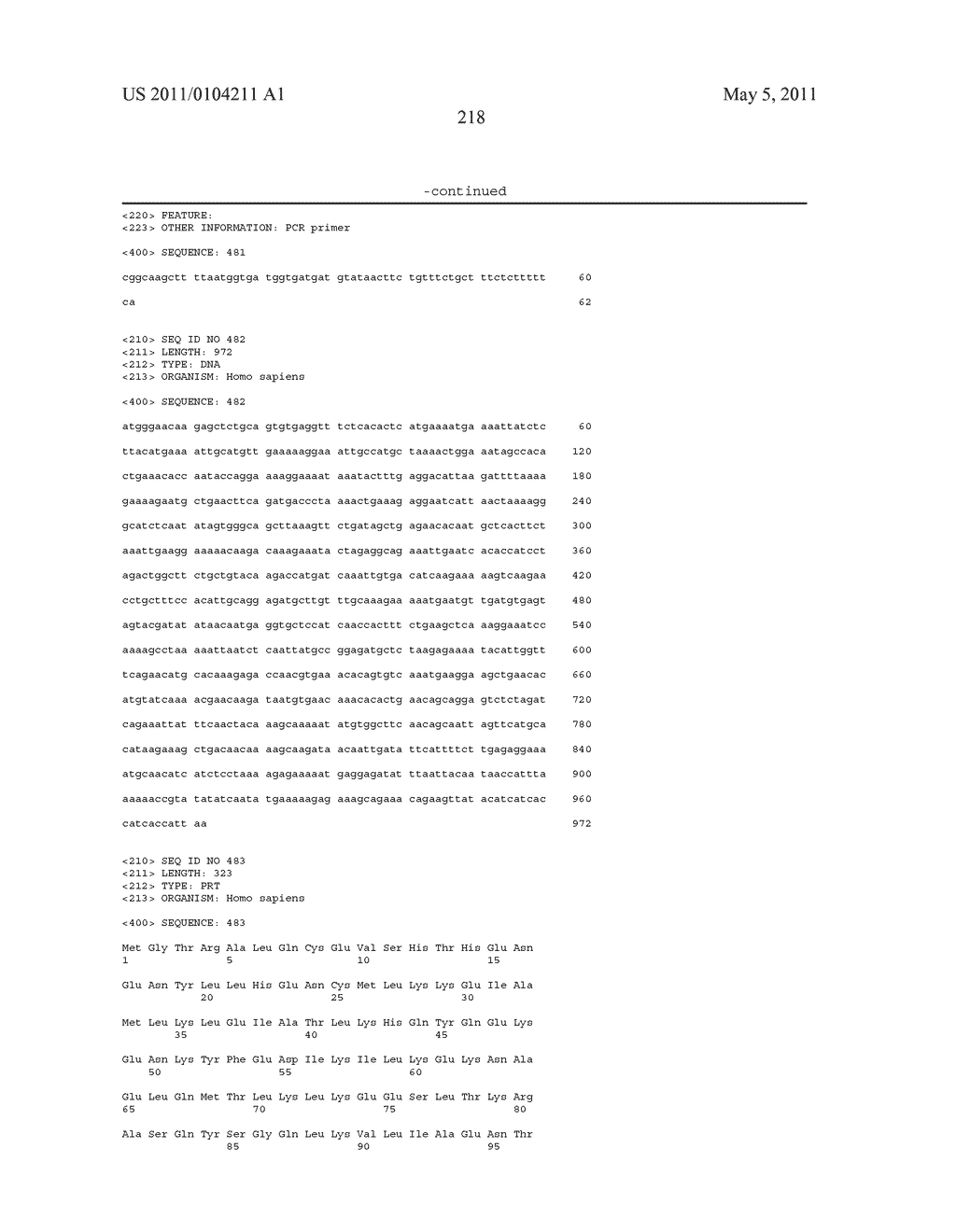 COMPOSITIONS AND METHODS FOR THE THERAPY AND DIAGNOSIS OF BREAST CANCER - diagram, schematic, and image 221